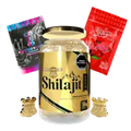 Combo Shilajit Gold Gummies Viking + Gel Íntimo Cereza – Energía, Libido y Placer